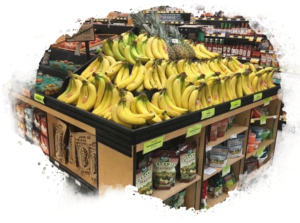 banana on display