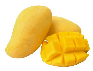 Delicious cut mango